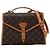 Borsa a mano 2Way Louis Vuitton Bel Air Monogram in marrone M51122