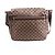 Borsa a tracolla Louis Vuitton Bastille Damier Ebene in marrone N45258 Rosso - vista 2