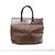 Borsa Louis Vuitton Greenwich Damier Ebene in marrone Rosso - vista 14