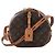 Borsa a tracolla Louis Vuitton Boite Chapeau Souple MM Monogram Leather in marrone M52294