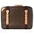 Borsa da viaggio Louis Vuitton Satellite 50 Monogram Canvas in marrone