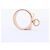 Hermès Hermes Collier de Chien Ring 750(PG) 6.5g 50 21AK270306 Golden - view 2