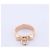 Hermès Hermes Collier de Chien Ring 750(PG) 6.5g 50 21AK270306 Golden - view 3