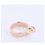 Hermès Hermes Collier de Chien Ring 750(PG) 6.5g 50 21AK270306 Golden - view 8