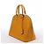 Borsa a mano Louis Vuitton Alma PM in pelle Epi Gialla M52149 Giallo - vista 2
