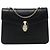 Bulgari Borsa a tracolla con catena in pelle Bvlgari Serpenti Forever in Black