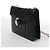 Bulgari Borsa a tracolla con catena in pelle Bvlgari Serpenti Forever in Black - vista 2