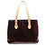Borsa a spalla Louis Vuitton Brentwood in pelle Vernis, Amarante Purple M91994