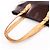 Borsa a spalla Louis Vuitton Brentwood in pelle Vernis, Amarante Purple M91994 - vista 5