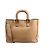 Borsa 2Way Fendi Selleria FF Medium in pelle, Marrone 8BH368