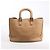 Borsa 2Way Fendi Selleria FF Medium in pelle, Marrone 8BH368 - vista 2