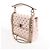 Borsa a spalla 2Way Valentino Garavani Rockstud Spike in pelle Rosa - vista 3