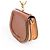 Chloé Borsa a mano 2Way Nile in pelle Chloe, marrone Beige - vista 3