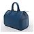 Borsa a mano Louis Vuitton Speedy 25 in pelle Epi Blu M43015 - vista 3