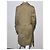 Saint Laurent Beiger Baumwoll-Trenchcoat mit kariertem Wollfutter - Ansicht 10