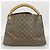 Bolso de hombro Louis Vuitton Monogram Artsy MM Castaño - vista 10