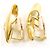 Autre Marque Orecchini a clip in oro giallo 18K e diamanti - vista 3