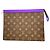 Louis Vuitton Monogram Pochette Voyage MM Clutch Bag Marrone