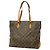 Saco Cabas Mezzo Monogram Louis Vuitton Marrom