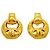 Timeless Orecchini a clip Chanel placcati oro