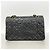 Borsa a tracolla Chanel Matelassé in pelle di agnello nera - vista 12