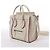 Céline Borsa a mano 2Way Celine Luggage Nano in pelle Beige x Purple - vista 2