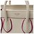 Céline Borsa a mano 2Way Celine Luggage Nano in pelle Beige x Purple - vista 6