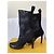 Fendi Stiefel aus schwarzem Stoff - Ansicht 11