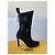 Fendi Stiefel aus schwarzem Stoff - Ansicht 4