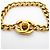 Bracciale con ciondoli dorato Chanel - vista 4
