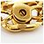 Bracciale con ciondoli dorato Chanel - vista 5