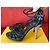 Fendi Absatzsandalen aus schwarzem Leder - Ansicht 12