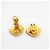 Orecchini a clip Chanel placcati oro - vista 3