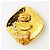 Orecchini a clip Chanel placcati oro - vista 4