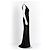 Vera Wang Abito da Sera in Paillettes Nere Nero - vista 3