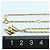 Autre Marque Collar de oro amarillo 18K con diamante - vista 4