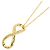 Autre Marque Collar de oro amarillo 18K con diamante