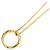 Autre Marque Collana in oro giallo 18K con diamante