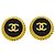 Boucles d'oreilles clips Chanel Coco Mark Circle