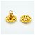 Orecchini a clip Chanel placcati oro - vista 3