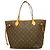 Saco Tote Louis Vuitton Monogram Neverfull MM Marrom