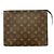 Louis Vuitton Monogram Pochette Toilette 26 Braun