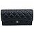Chanel Matelassé Langes Portemonnaie aus Lammleder