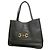 Gucci Shopper-Tasche aus schwarzem Leder