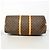 Louis Vuitton Monogram Keepall Bandoulière 60 Boston Bag - vista 3
