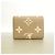 Cartera Tri-fold Louis Vuitton en Tourterelle y Cream Gris Crudo - vista 7
