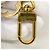Llavero Louis Vuitton Fleur de Monogram Multicolor Dorado - vista 3