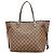 Borsa Tote Louis Vuitton Damier Neverfull MM Damier ebene
