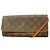 Louis Vuitton Monogram Pochette Twin GM Schultertasche