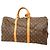 Sac Louis Vuitton Boston Monogram Keepall 50 Marron